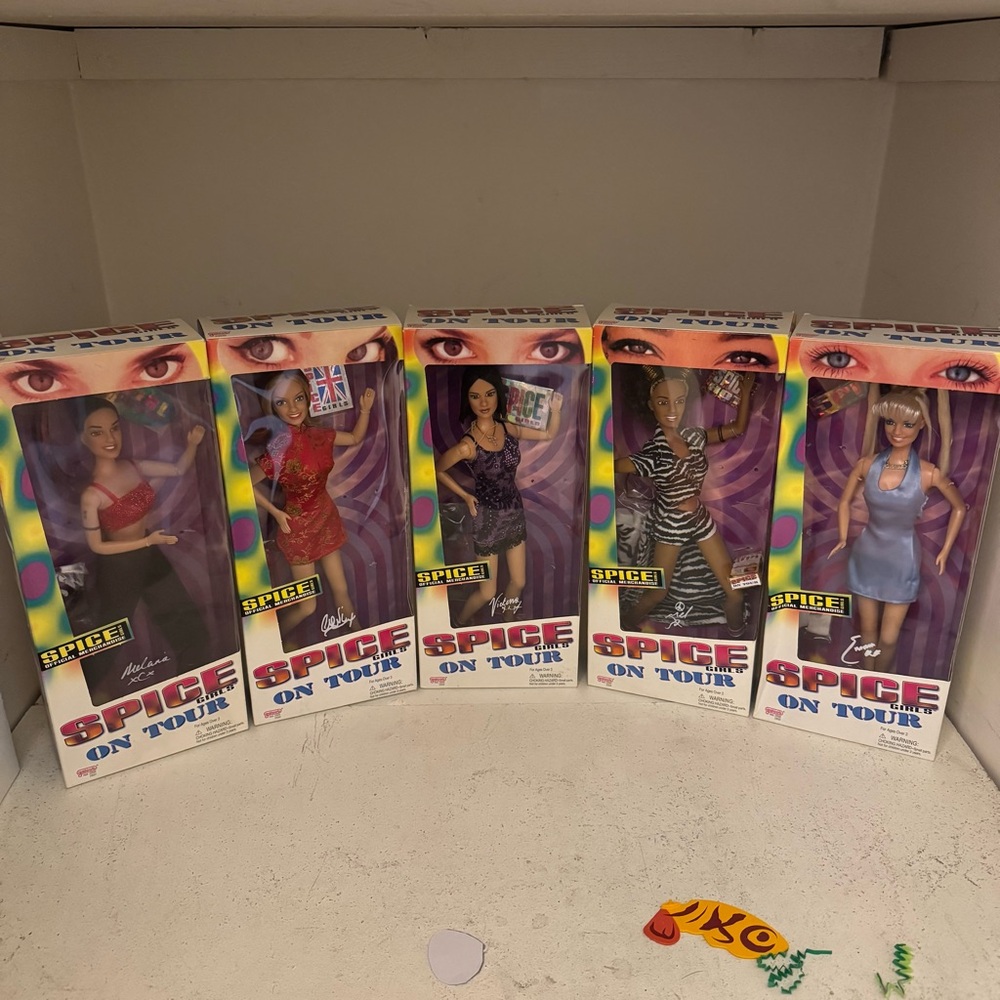 Retired Vintage 1998 Spice Girls Spice it Up Dolls